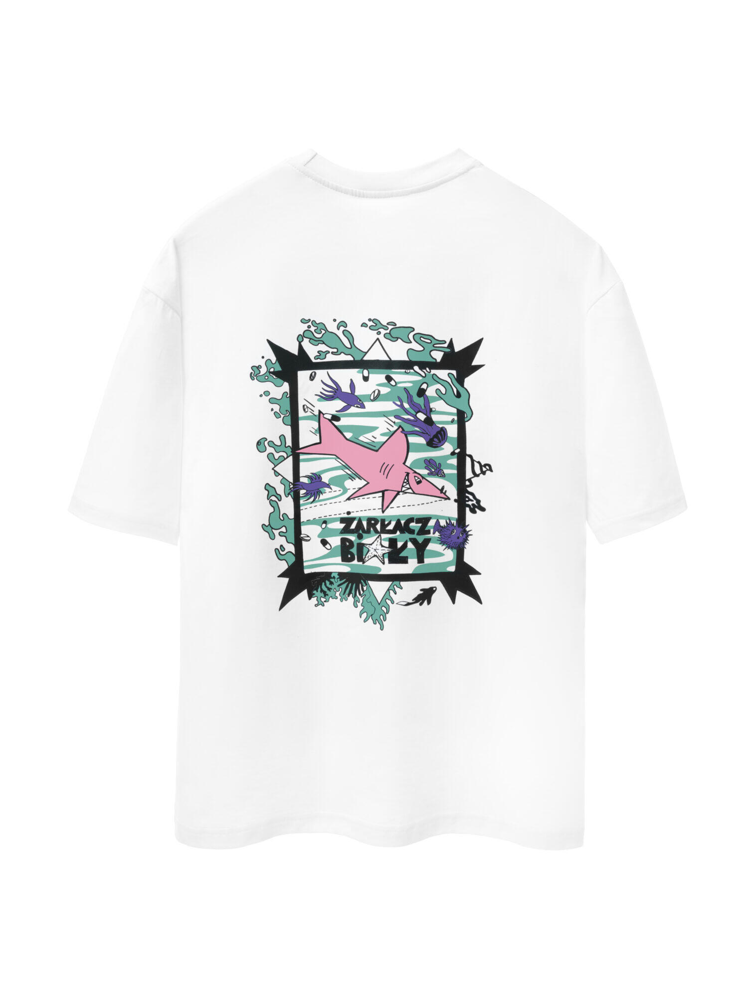 ŻARŁACZ  WHITE - BACK TEE