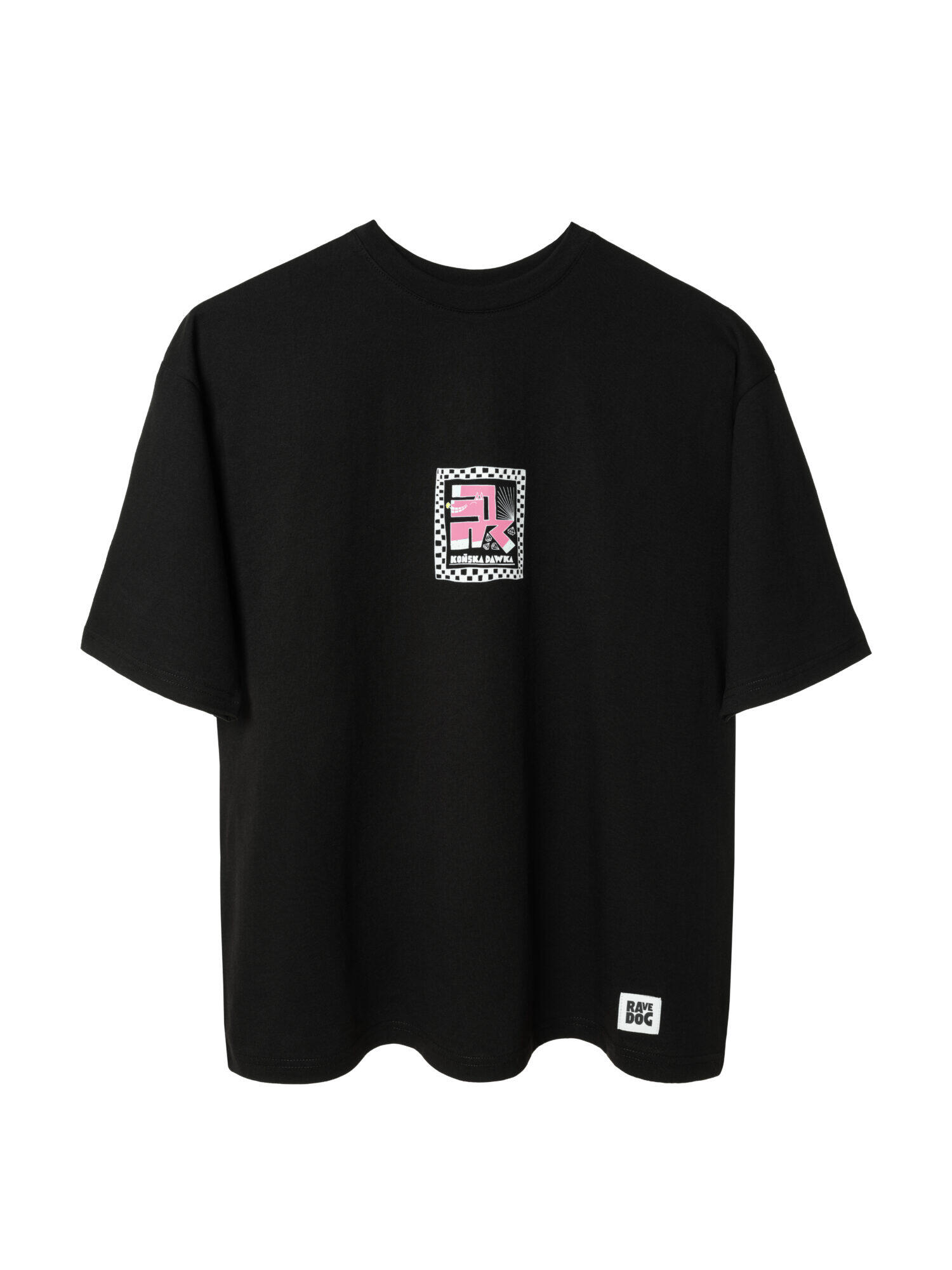 KOŃSKA DAWKA BLACK – FRONT TEE