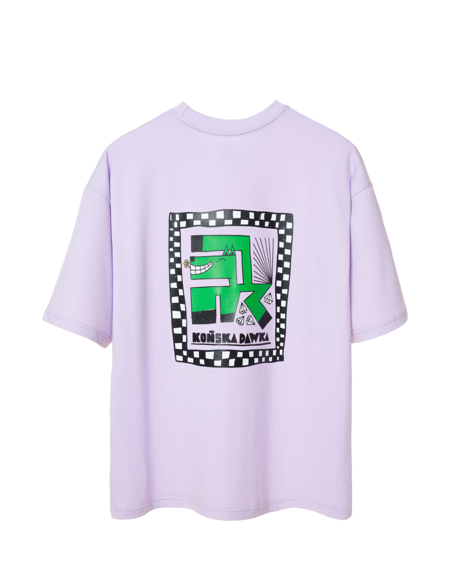 KOŃSKA DAWKA LIGHT PURPLE – BACK TEE